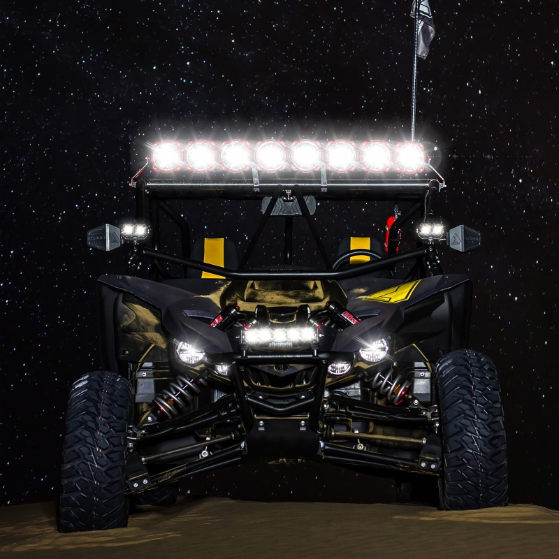 Yamaha YXZ1000R Light Bar - Overhead - KC HiLiTES - Pro6 Gravity LED 6-Light 120W Combo Beam - `16-`19 Yamaha YXZ1000R Light Bar - Overhead - KC HiLiTES - Pro6 Gravity LED 6-Light 120W Combo Beam - `16-`19
